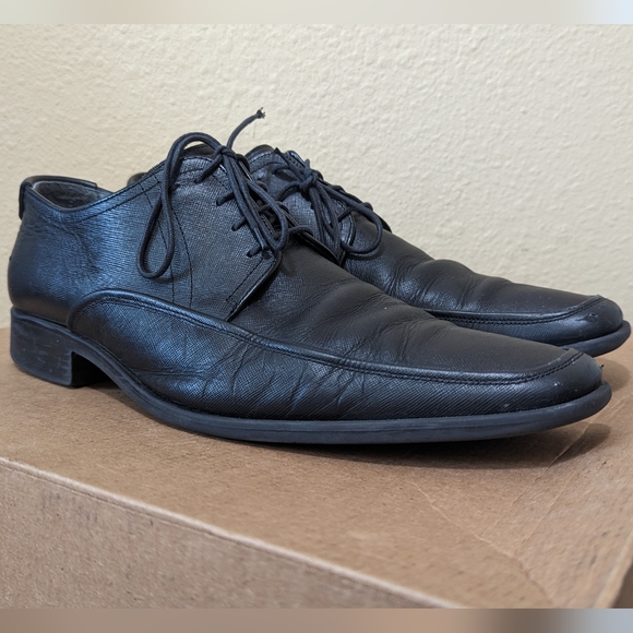 *AS IS* Alfani Black Oxfords - Picture 4 of 9